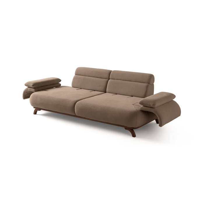 Atelier Del Sofa Bonjo Walnut - Latte